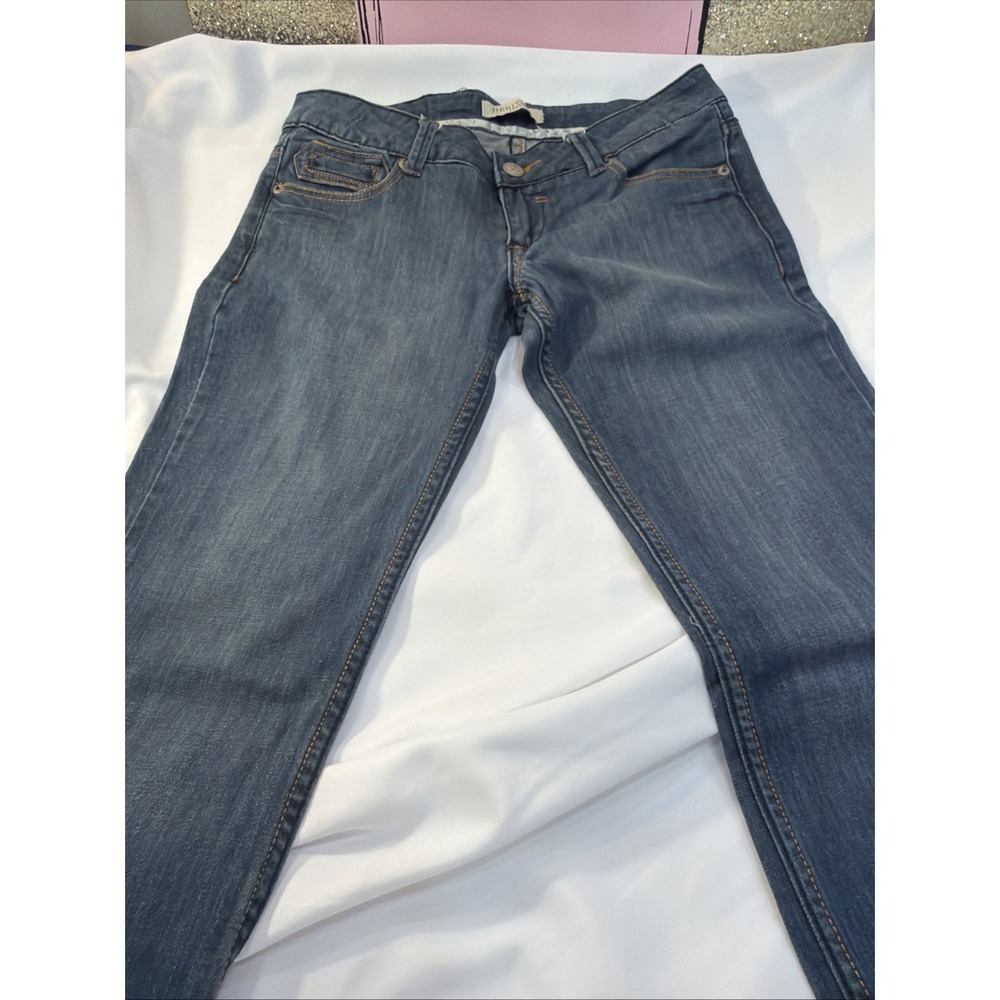 Heritage 1981 Jeans‎ Women's Size 5 Light Wash Low Rise Slim Straight Leg Denim